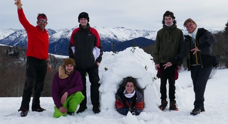 Billet Stage de survie hiver au col de Port dans les Pyrénées
