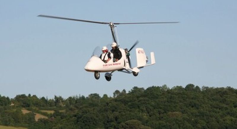 Billet Baptême en ULM autogire à Montpezat près d'Agen