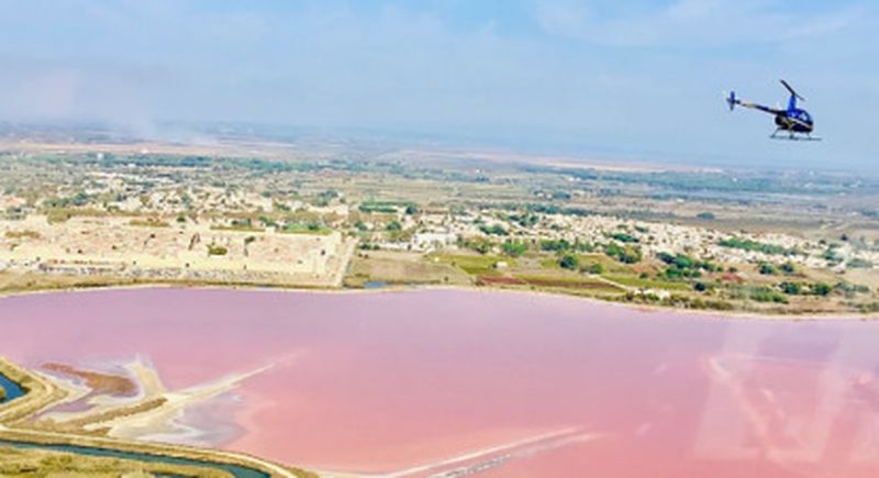 Billet Vol pour 3 personnes en hélicoptère avec pilotage près de Montpellier