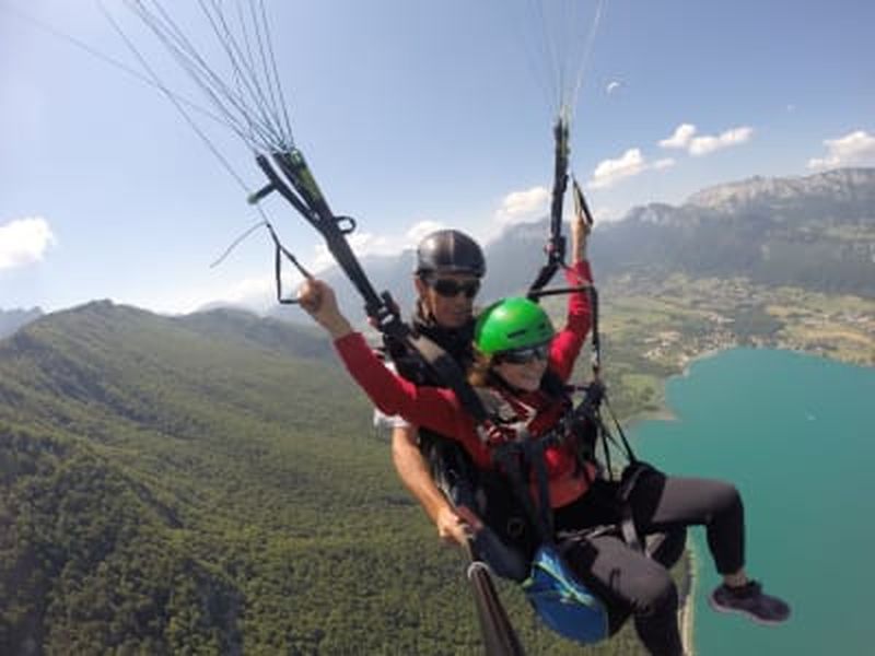 Billet Vol en parapente tandem à Annecy