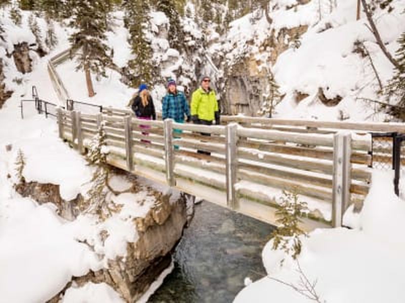 Billet Randonnée glaciaire dans les canyons de Johnston et de Marble depuis Banff