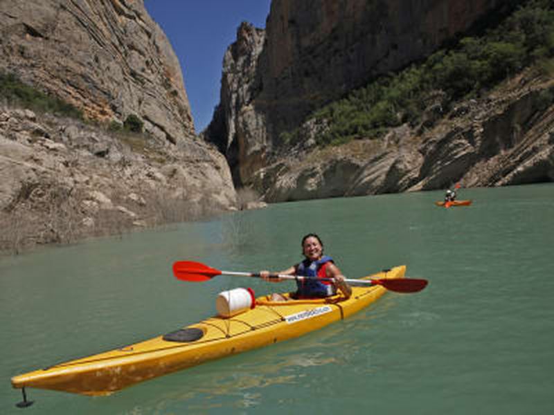 Billet Excursion en kayak dans les gorges du Mont-Rebei, près de Lleida