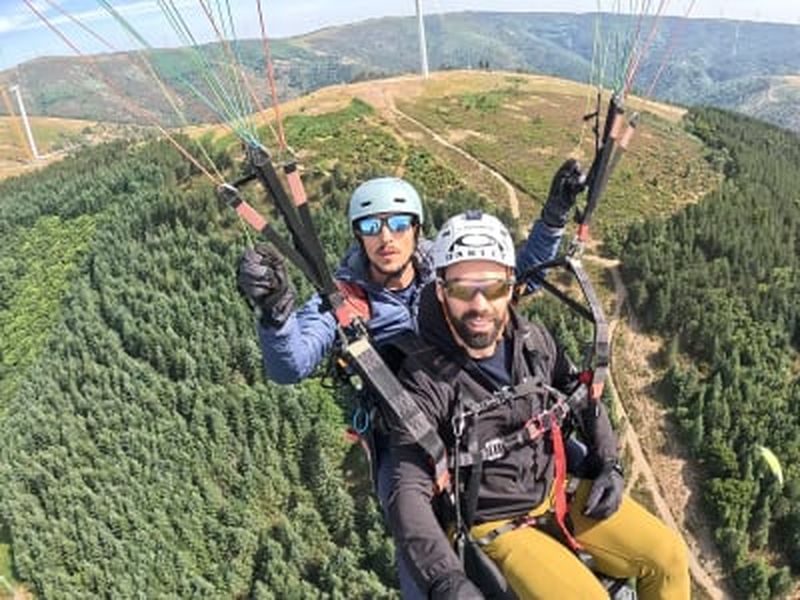 Billet Vol en parapente tandem au-dessus des montagnes de Lousã, près de Coimbra