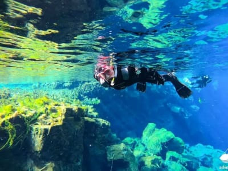 Billet Snorkeling dans la faille de Silfra au Parc National de Þingvellir, près de Reykjavík