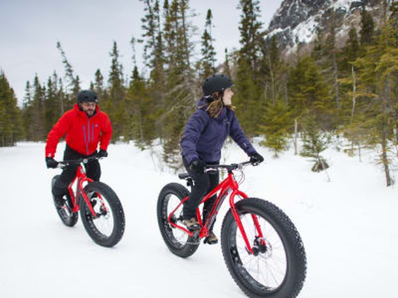 Billet Location de fat bike et de raquettes dans le Parc des Îles-de-Boucherville, Montréal