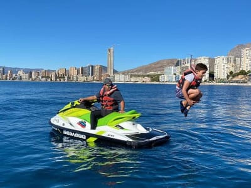 Billet Tour en jet ski dans la baie de Benidorm
