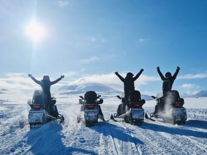 Billet Excursion en motoneige au départ d'Akureyri, Islande