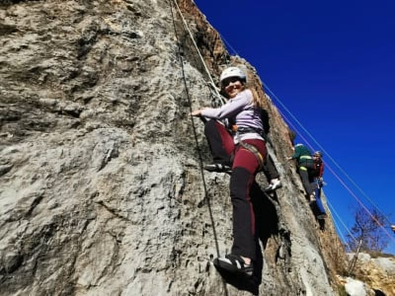 Billet Cours d'escalade en groupe privé près du lac de Garde