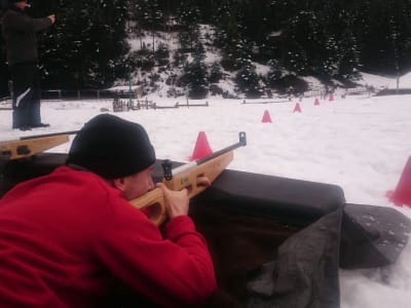 Billet Biathlon trail à Campan près de la Mongie