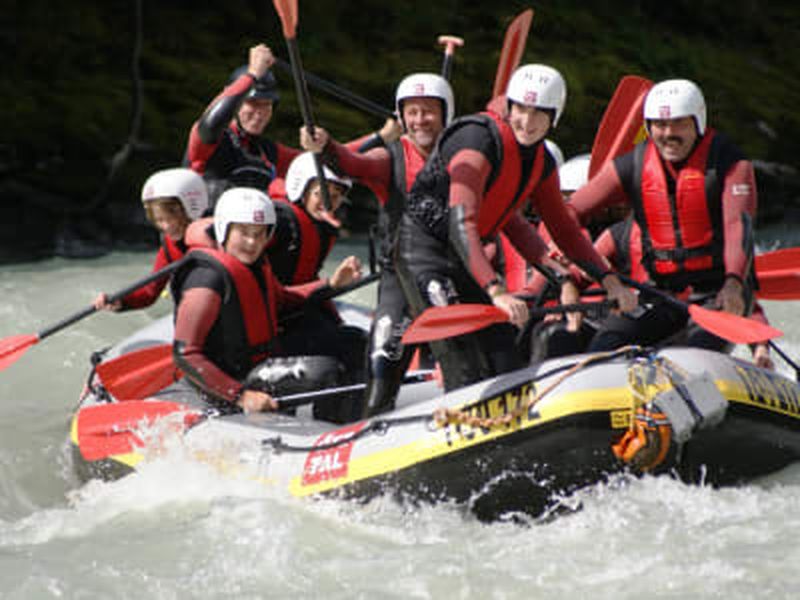 Billet Rafting sur la rivière Inn au Tyrol