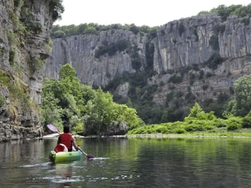 Billet Location de canoë kayak sur Le Chassezac depuis Les Vans, Ardèche