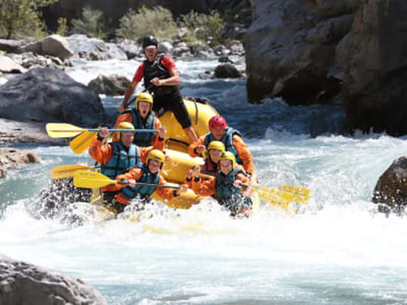 Billet Descente en rafting du Guil dans le Parc naturel régional du Queyras, près d'Embrun