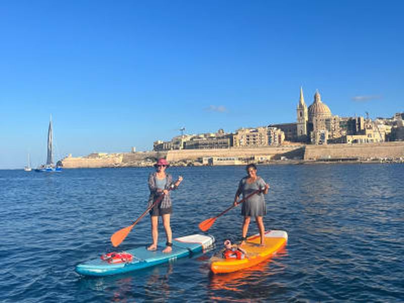 Billet Excursion guidée en Stand Up Paddle autour de l'île de Manoel, près de Sliema