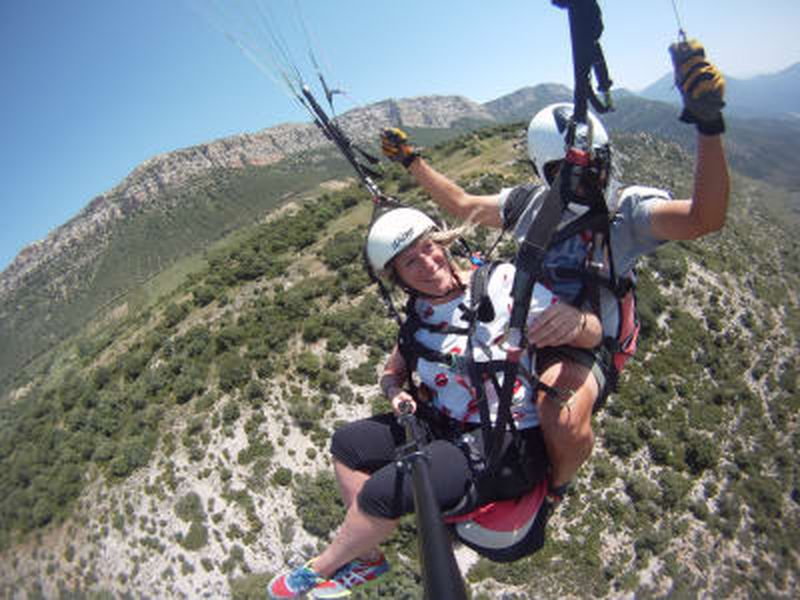 Billet Vol en parapente en tandem au-dessus d'Àger, Lérida