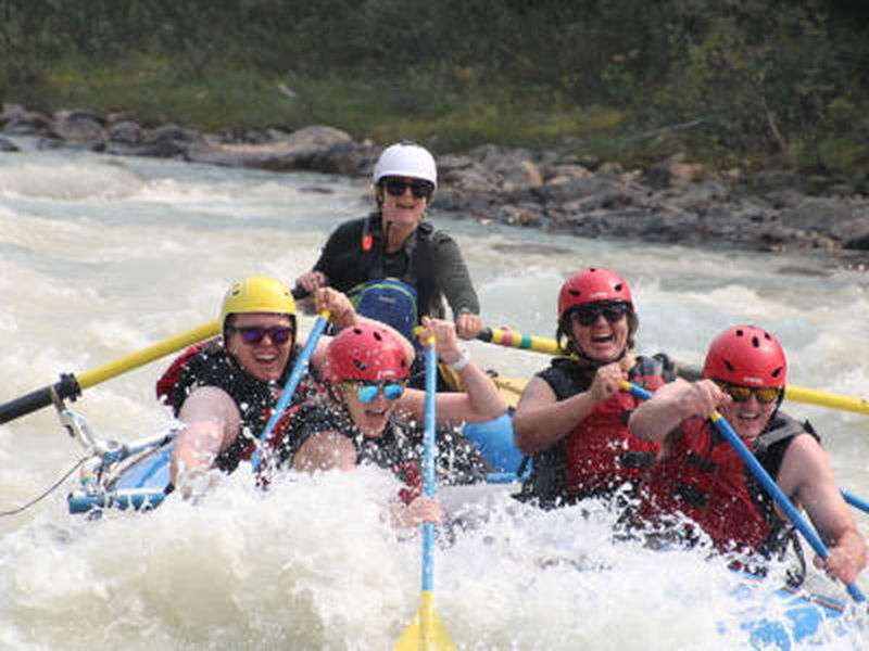 Billet Descente en rafting de la rivière Sunwapta dans le parc national de Jasper