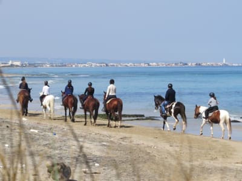 Billet Randonnée à cheval à Ostuni, près de Bari, dans les Pouilles
