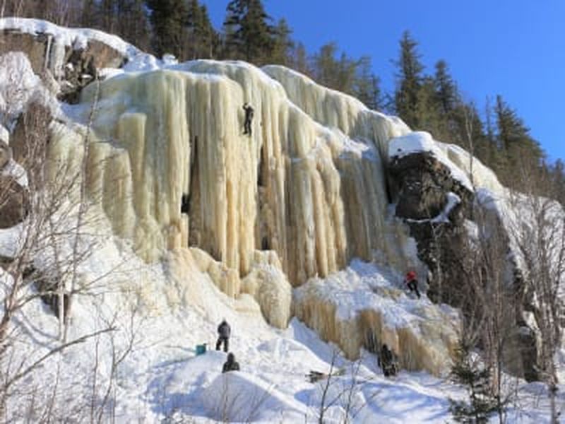 Billet Escalade de glace sur le lac Wasa, en Abitibi-Témiscamingue