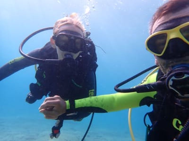 Billet Essayez la plongée sous-marine à partir de la plage de Piso Aliki à Paros