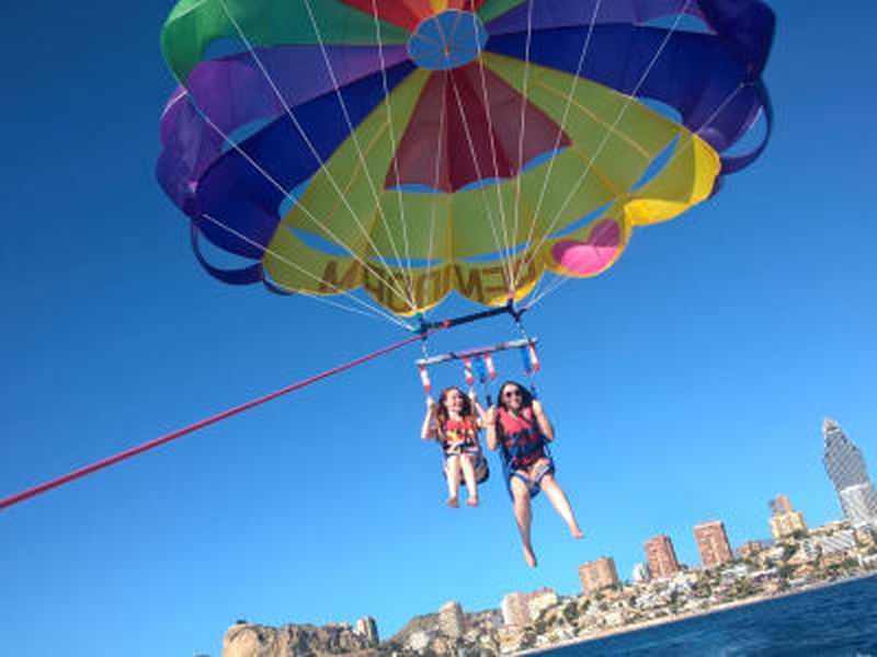 Billet Vol en parachute ascensionnel depuis la plage de Levante, Benidorm