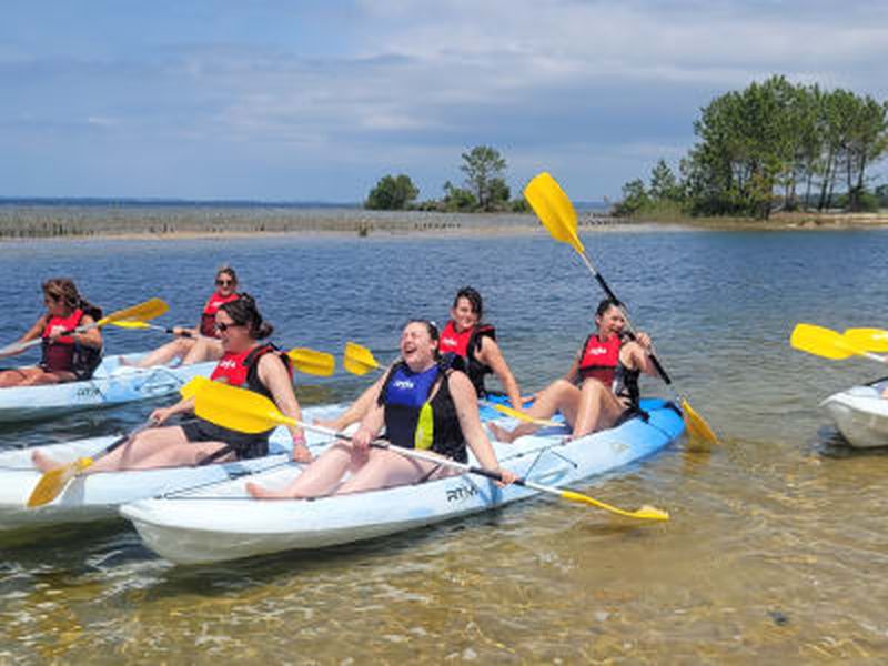 Billet Location de kayak à Biscarrosse depuis Navarrosse