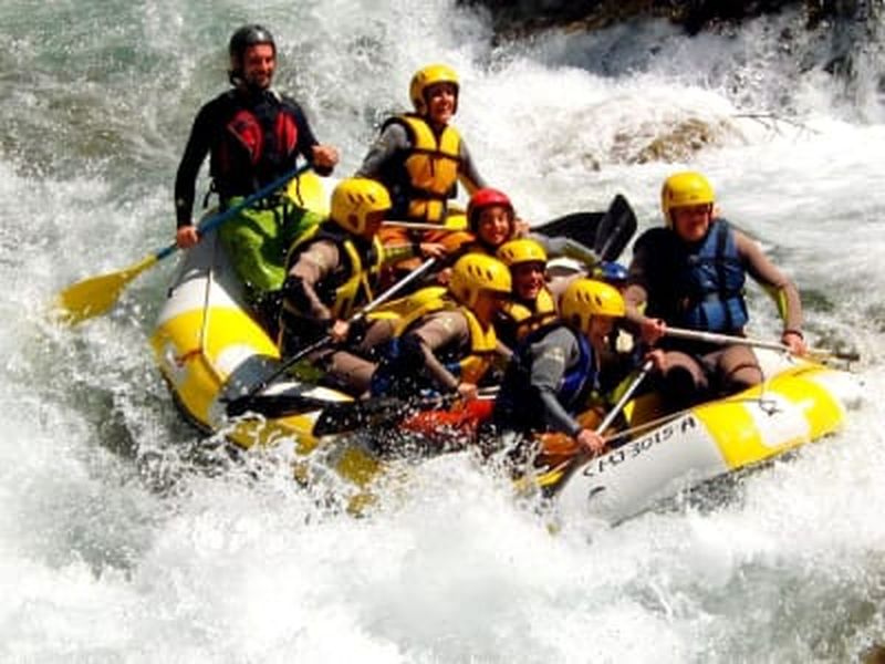 Billet Descente en rafting de la rivière Mijares à Montanejos, près de Valence