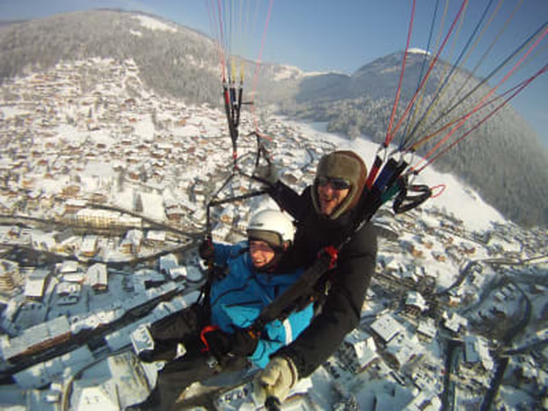 Billet Vol en parapente biplace à Morzine, Portes du Soleil