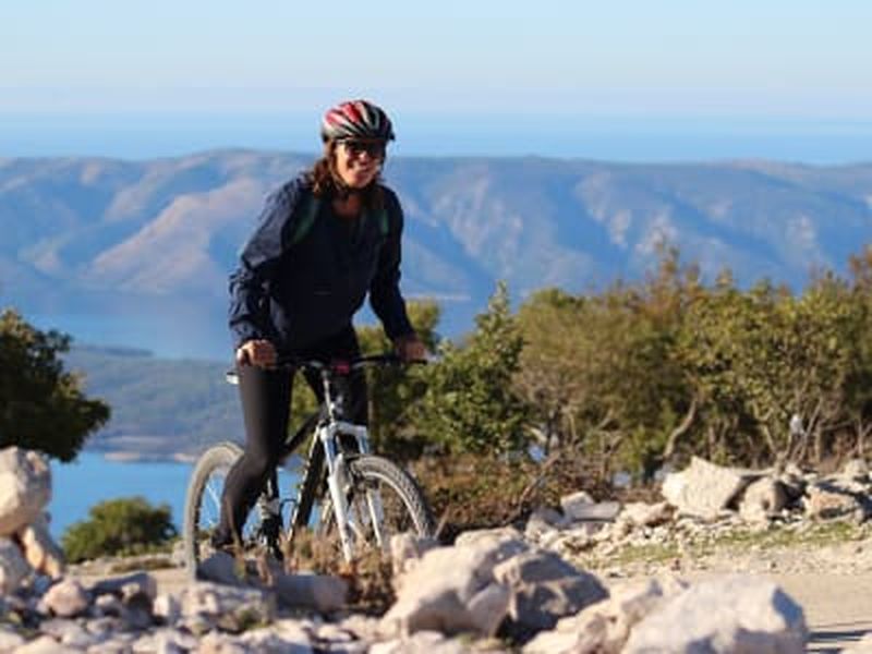 Billet Descente en VTT de Vidova Gora au départ de Supetar, île de Brač