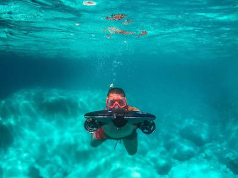 Billet Excursion en bateau privé et plongée en scooter de mer depuis Dubrovnik, Croatie