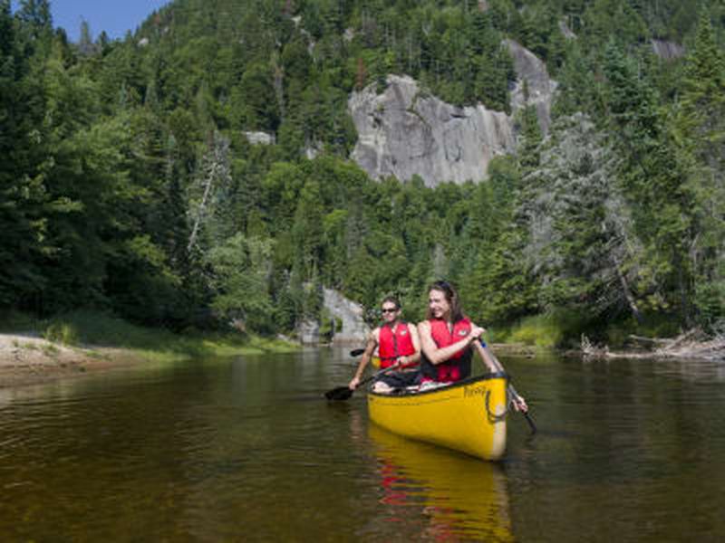 Billet Location de canot et kayak sur la rivière du Diable au parc national du Mont-Tremblant