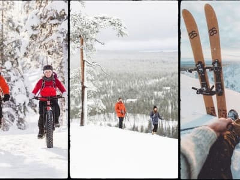 Billet Excursion à vélo et à ski dans la nature au départ de Pyhä-Luosto