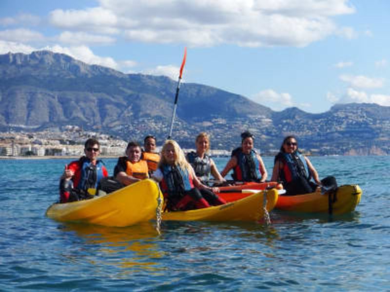 Billet Excursion guidée en kayak de mer autour du Morro de Toix et de la Cueva dels Coloms, Altea