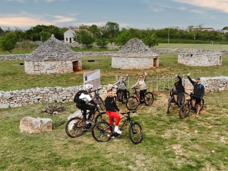 Billet Excursion en E-Biking avec dégustation de vin à partir de Vodnjan près de Pula