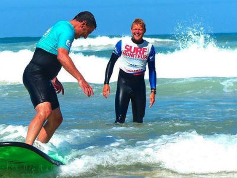 Billet Cours de surf particulier sur la plage d’Ilbarritz à Bidart