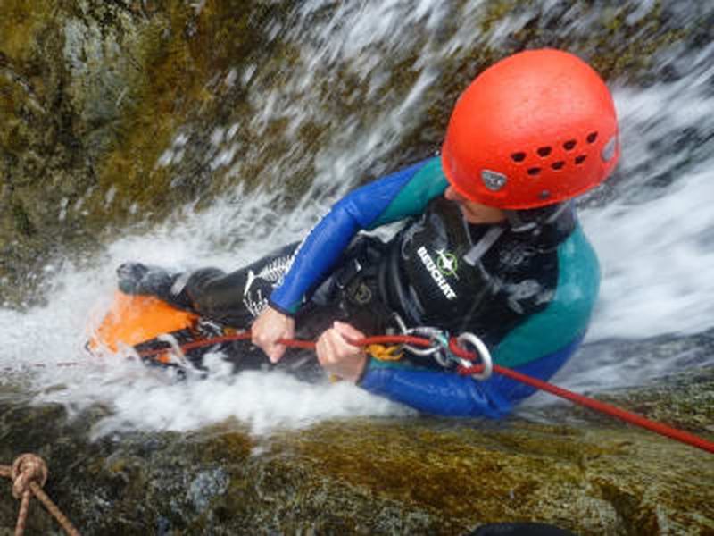 Billet Canyon d'eau chaude de Thuès près de Font Romeu