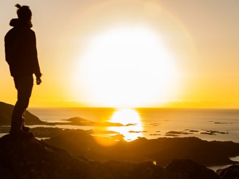 Billet Excursion en minibus au coucher du soleil sur l'île de Kvaløya depuis Tromsø