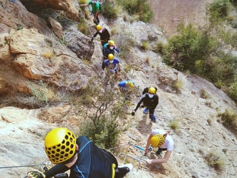 Billet Via Ferrata Callosa de Segura niveau débutant / intermédiaire (k3) à Alicante