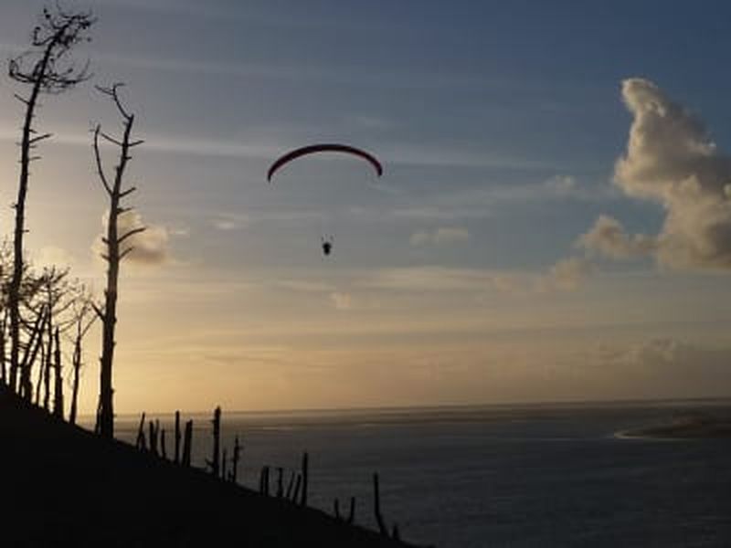 Billet Baptême de parapente à la Dune du Pilat près d'Arcachon