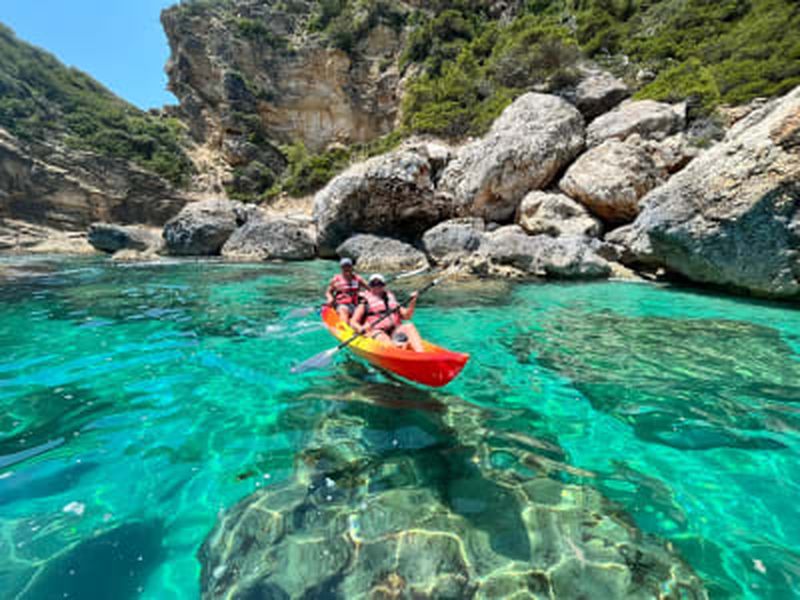 Billet Excursion en kayak de mer et snorkeling à Cala Granadella à Jávea, Alicante