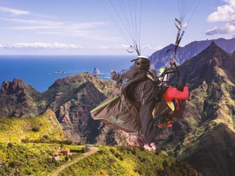 Billet Vol en parapente en tandem depuis Taganana, Tenerife