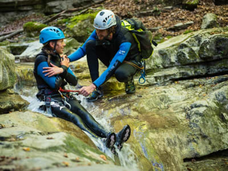 Billet Descente découverte dans le canyon d’Angon près d’Annecy