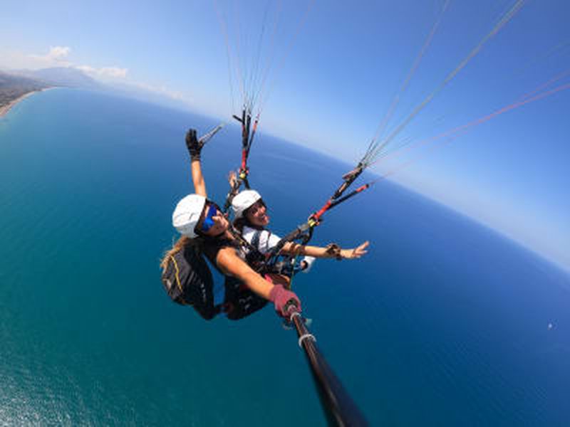 Billet Vol en parapente en tandem près de Taormine, en Sicile