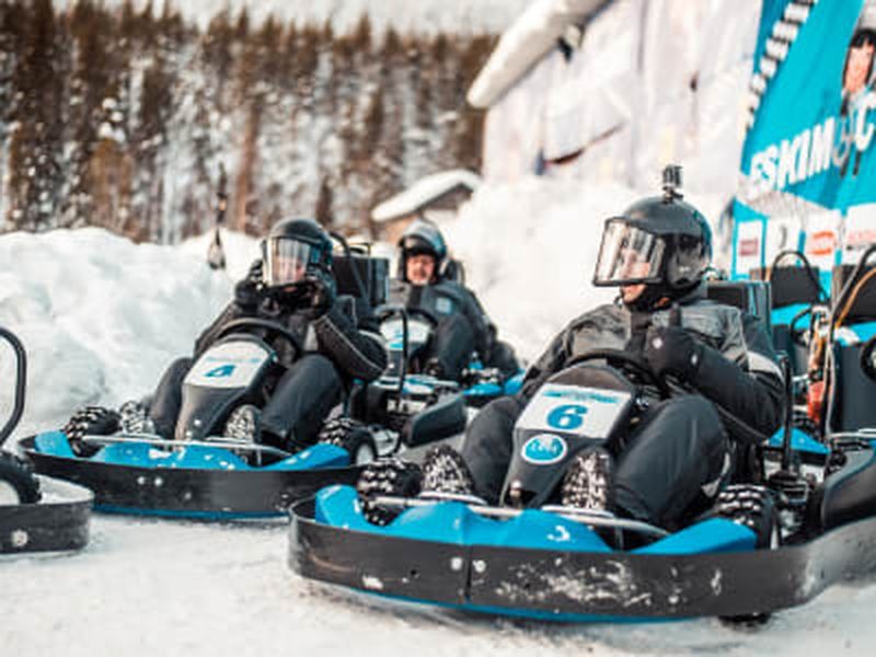 Billet Excursion de karting sur glace à partir de Levi