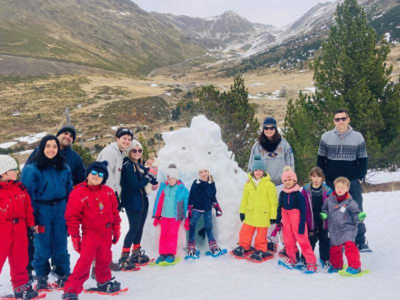 Billet Construction d’un Igloo et jeu de piste en raquettes à Ax-les-Thermes