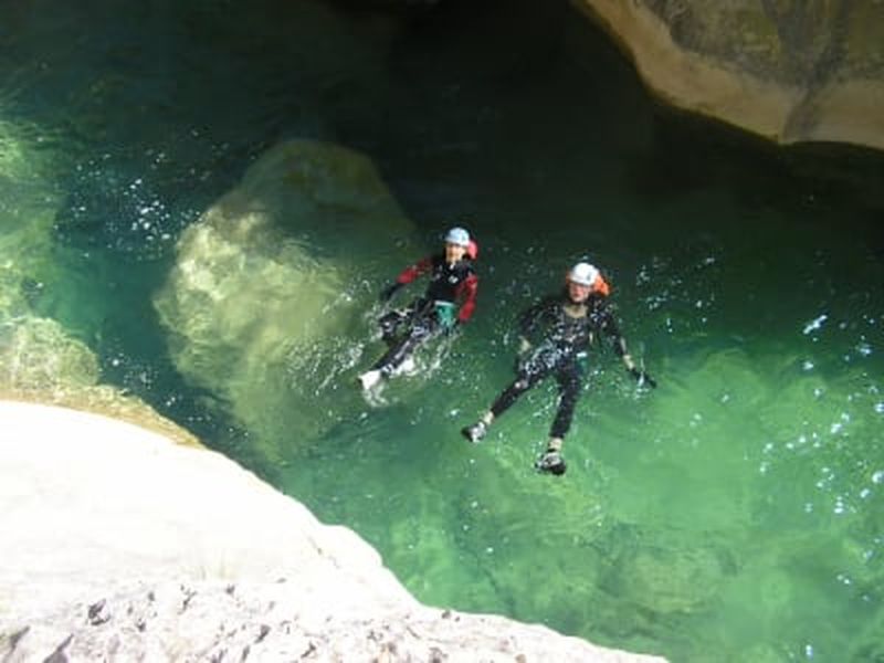 Billet Canyoning dans les Gorges de la Borne, Ardèche