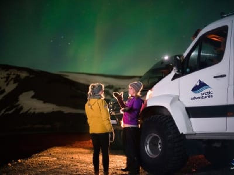 Billet Excursion en Super Jeep pour les aurores boréales depuis Reykjavík