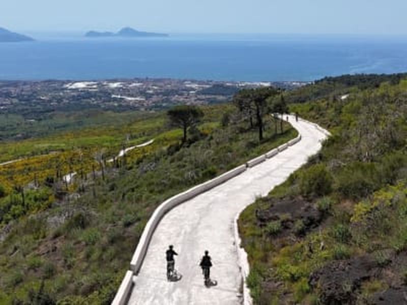 Billet Location de vélo électrique au Mont Vésuve près de Salerne