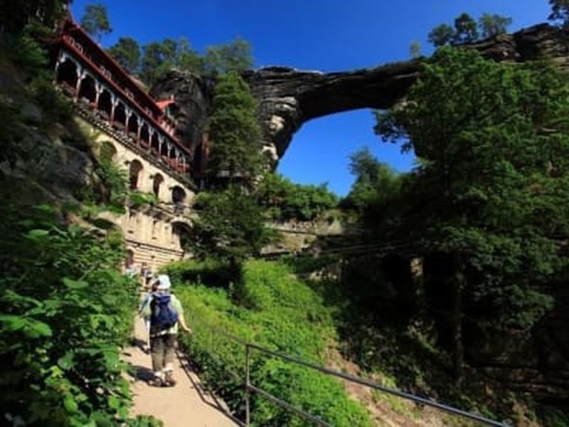 Billet Circuit touristique dans le parc national de la Suisse saxonne et bohémienne au départ de Prague