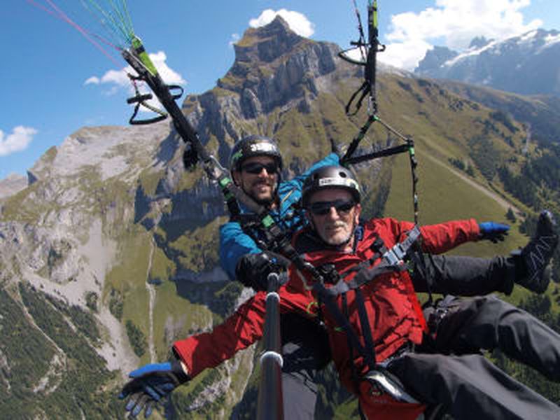 Billet Vol en parapente en tandem au-dessus d'Engelberg, Suisse