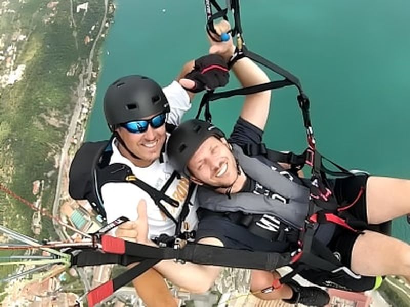 Billet Découverte du parapente au-dessus du lac de Garde depuis Monte Pizzocolo