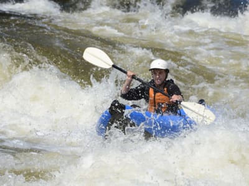 Billet Canoraft sur la rivière Rouge dans les Laurentides, près de Montréal